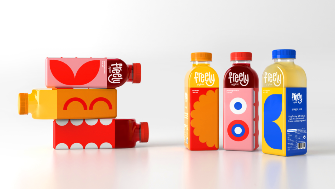 深圳品牌設(shè)計｜發(fā)揮你的想象力，讓創(chuàng)意自由馳騁——FREELY ORGANIC JUICE有機果汁包裝設(shè)計